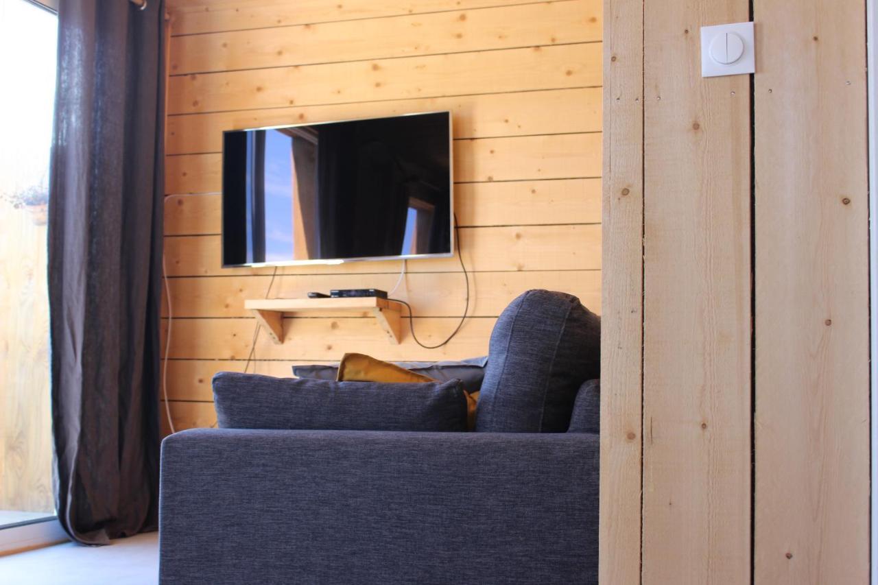 Tiny House Dans Jardin Arbore Perros-Guirec Exterior photo