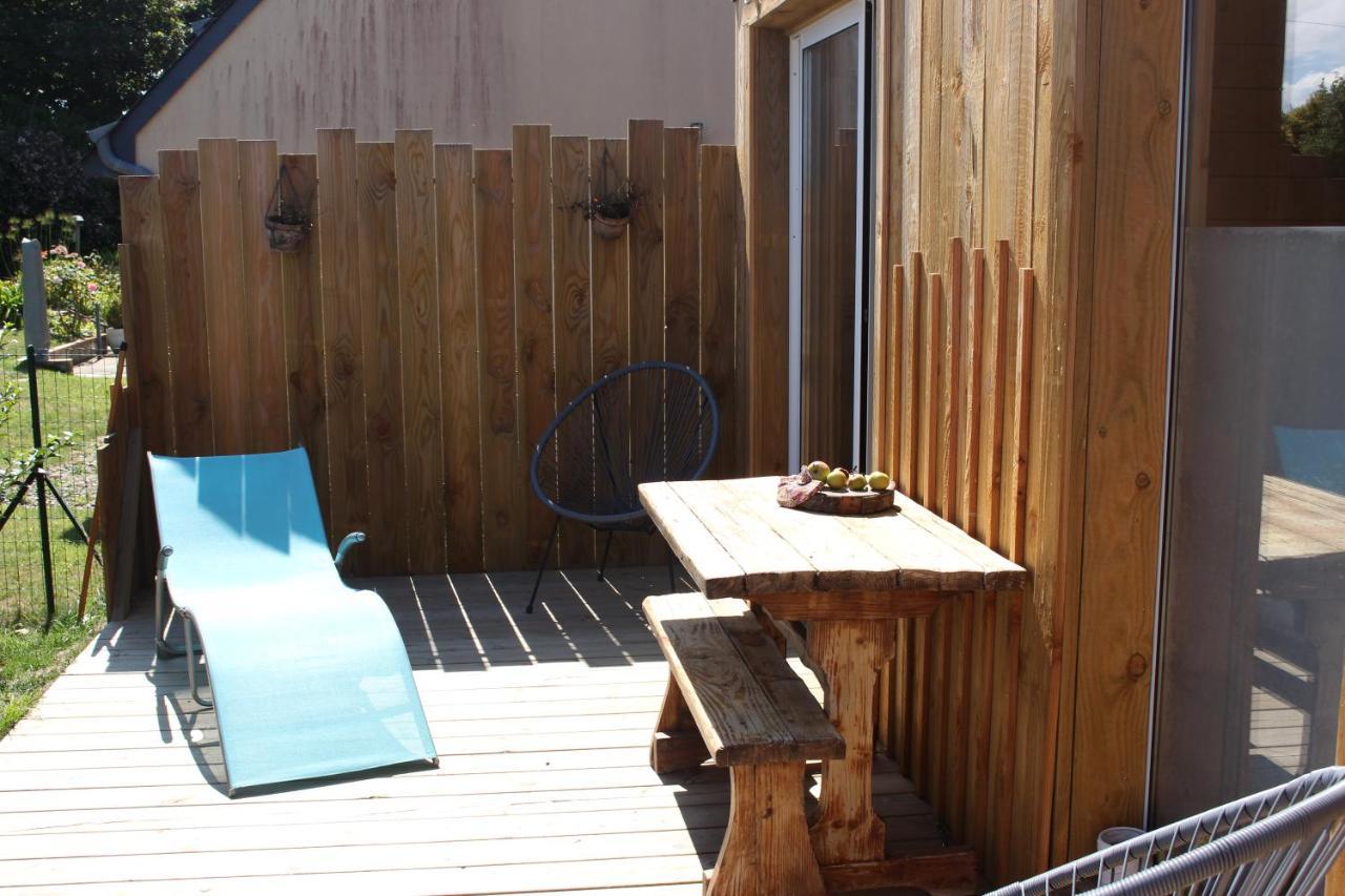 Tiny House Dans Jardin Arbore Perros-Guirec Exterior photo