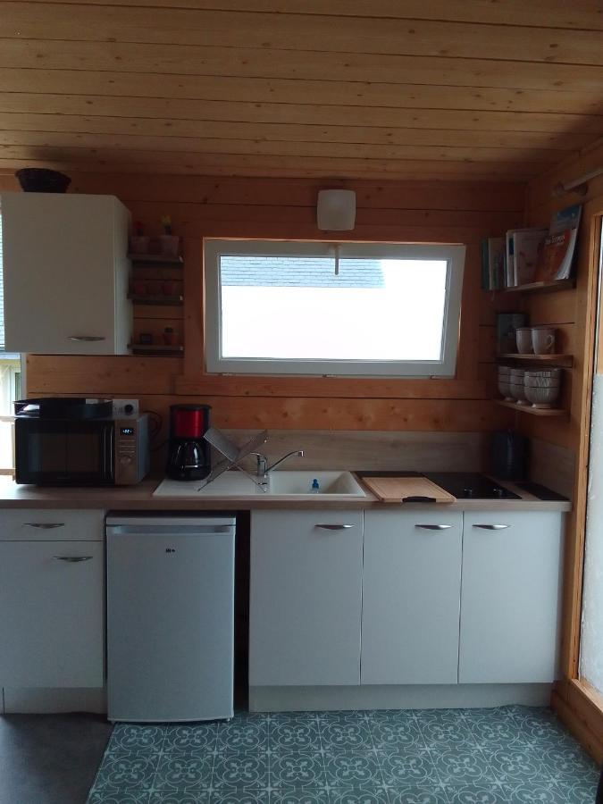 Tiny House Dans Jardin Arbore Perros-Guirec Exterior photo